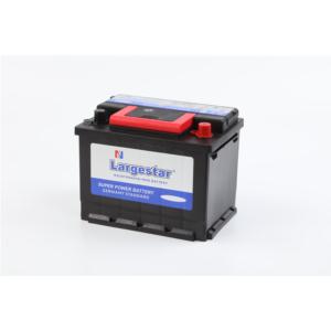 Close up of the maintenance-free battery unit.