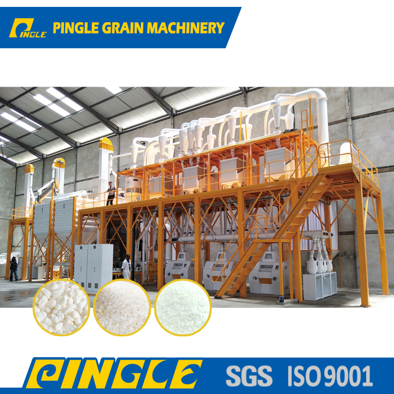 Complete Maize Flour Processing Line