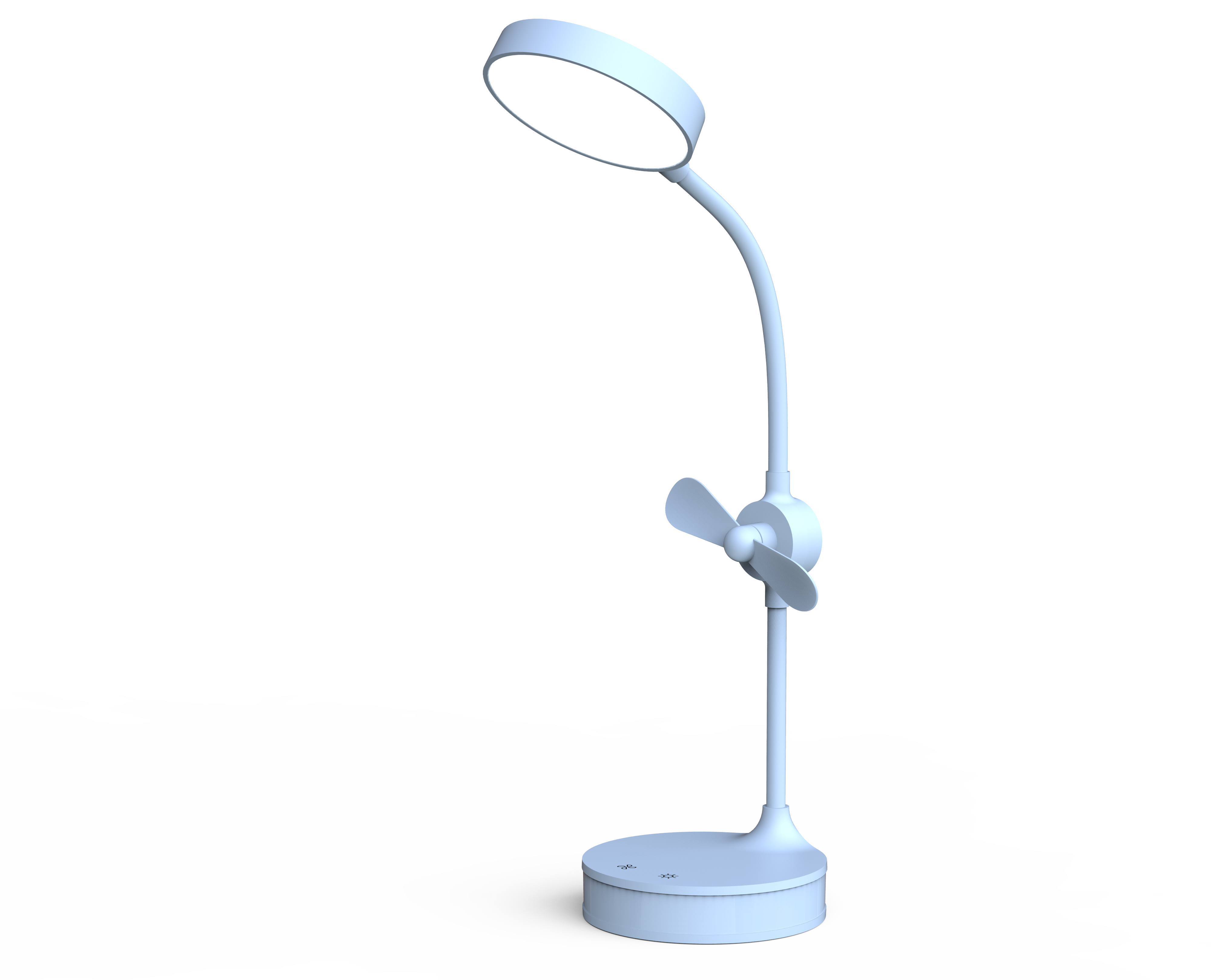 LED Makeup Mirror with Mini Fan
