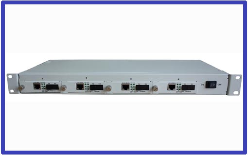 Managed Four Slots Chassis Media Converter - Image 3