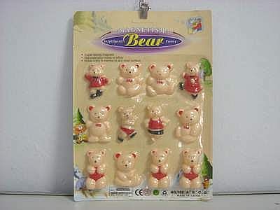 Magnetic Teddy Bear Refrigerator Magnets