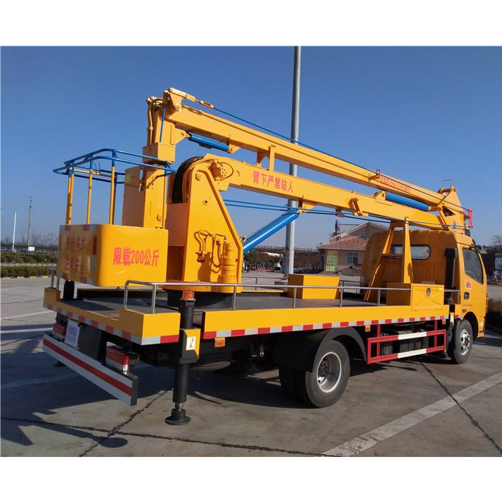 Telescopic Boom Aerial Work Platform Truck