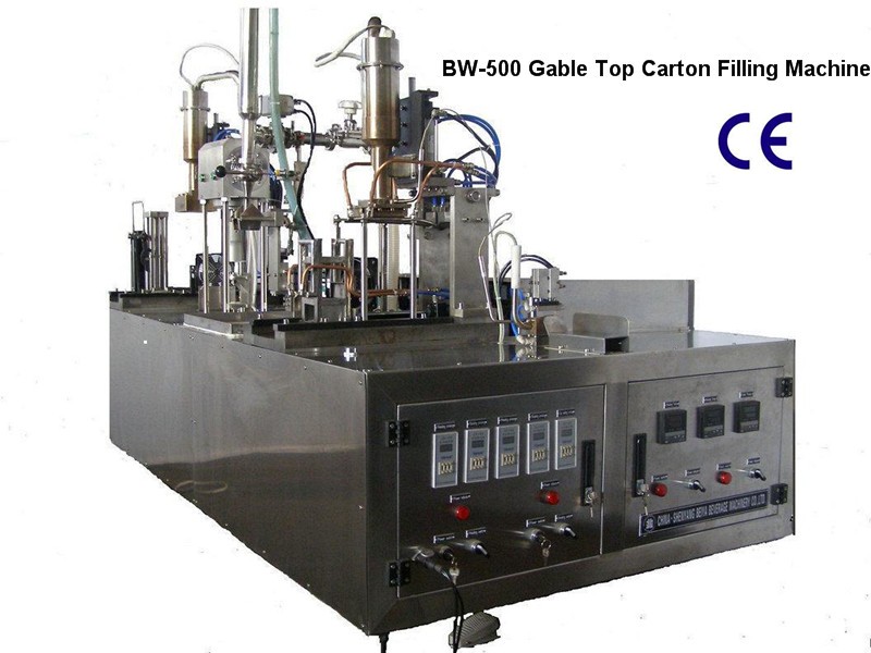 Manual Beverage Gable-Top Carton Filling Machine - Image 2
