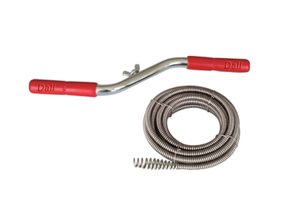 Manual Pipe Cleaning Tool with Flexible Cable