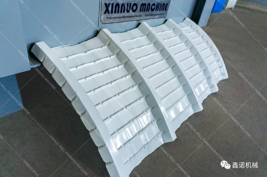 Manual Sheet Metal Curving Machine for Tile Manufacturing