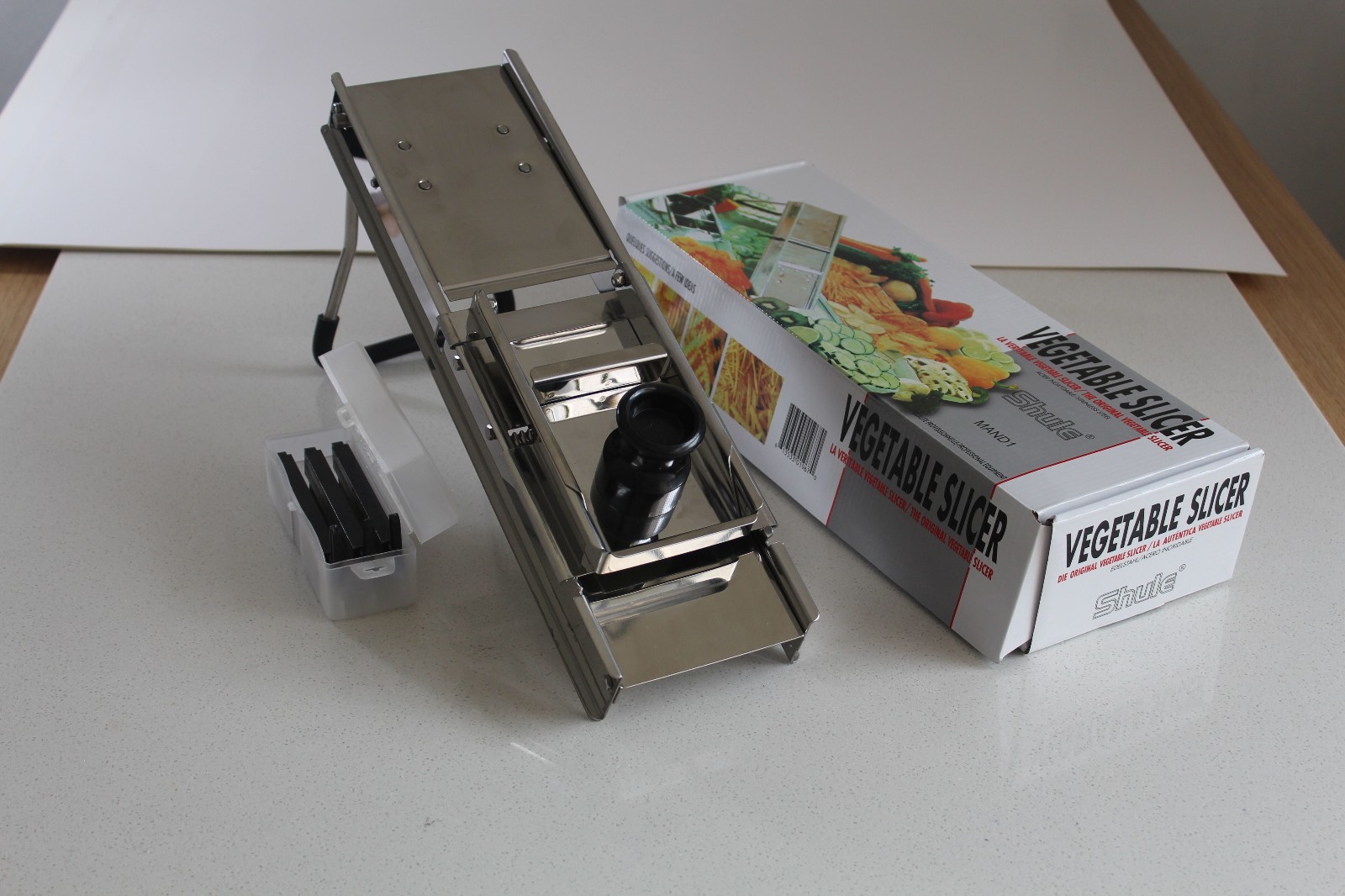 Manual Stainless Steel Vegetable Grater Slicer - Image 3
