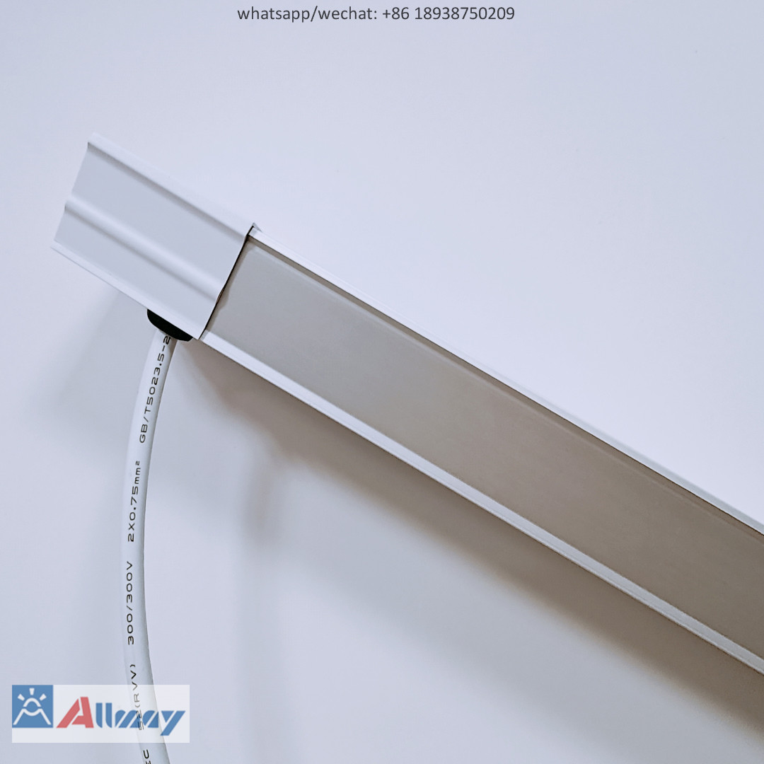 Manufacturer Auto Dim 100%-20% Built-in Microwave Motion Sensor LED Tube Batten Light for Carpark garage office - Image 2