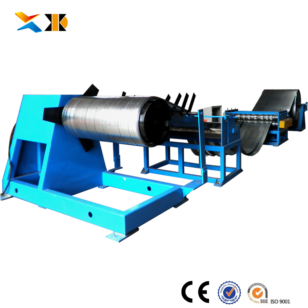 Automatic metal coil slitting line overview