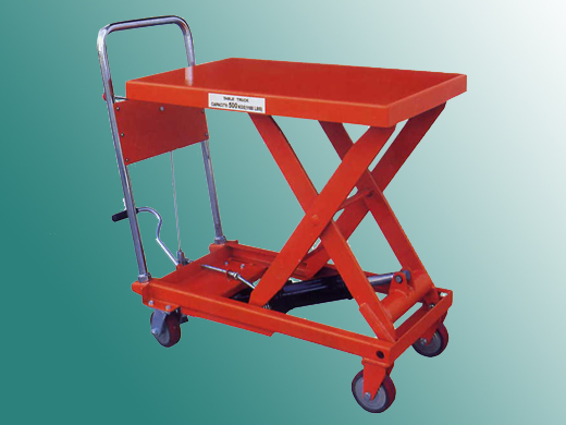 Hydraulic Lift Table Trolley for Manufacturing