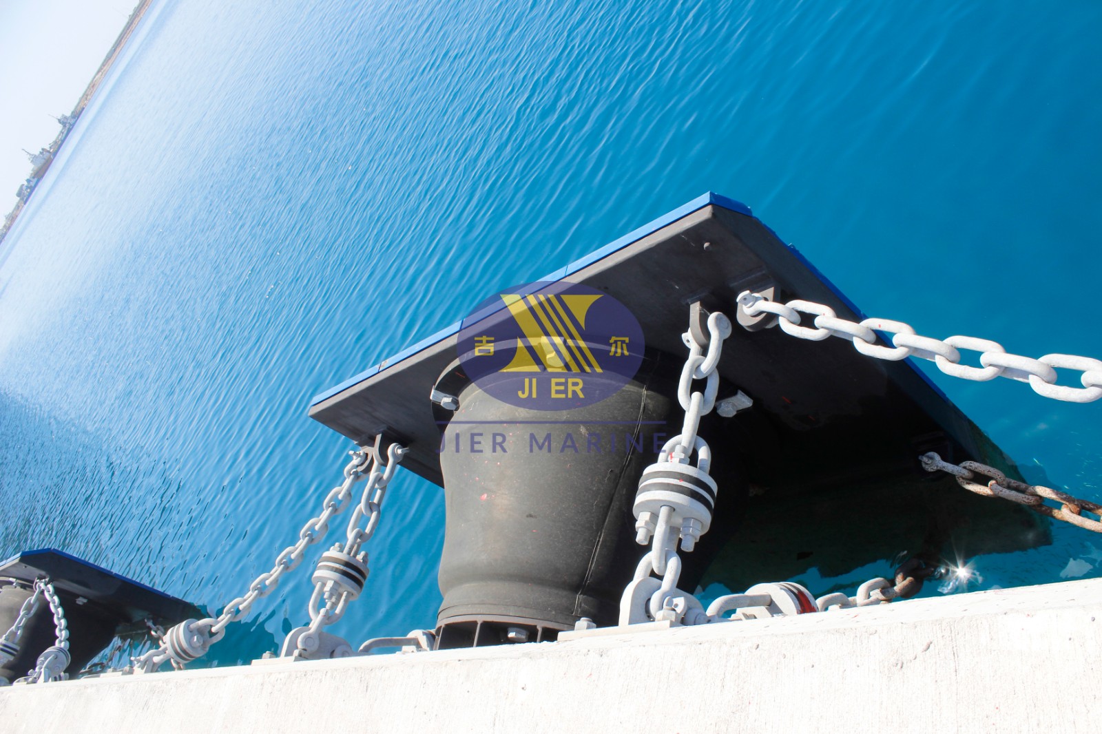 Marine Dock Rubber Fender System