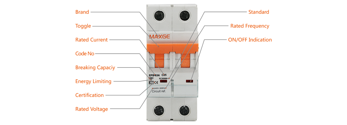 Product diagram showing toggle and status indication