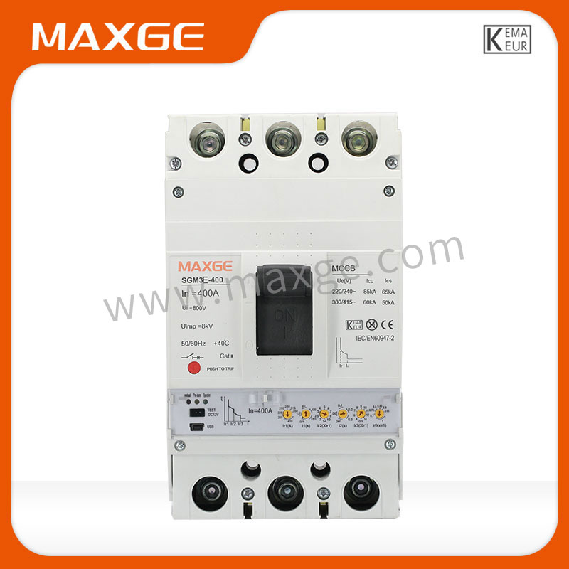 MAXGE SGM3E-400 Moulded Case Circuit Breaker MCCB - Image 3