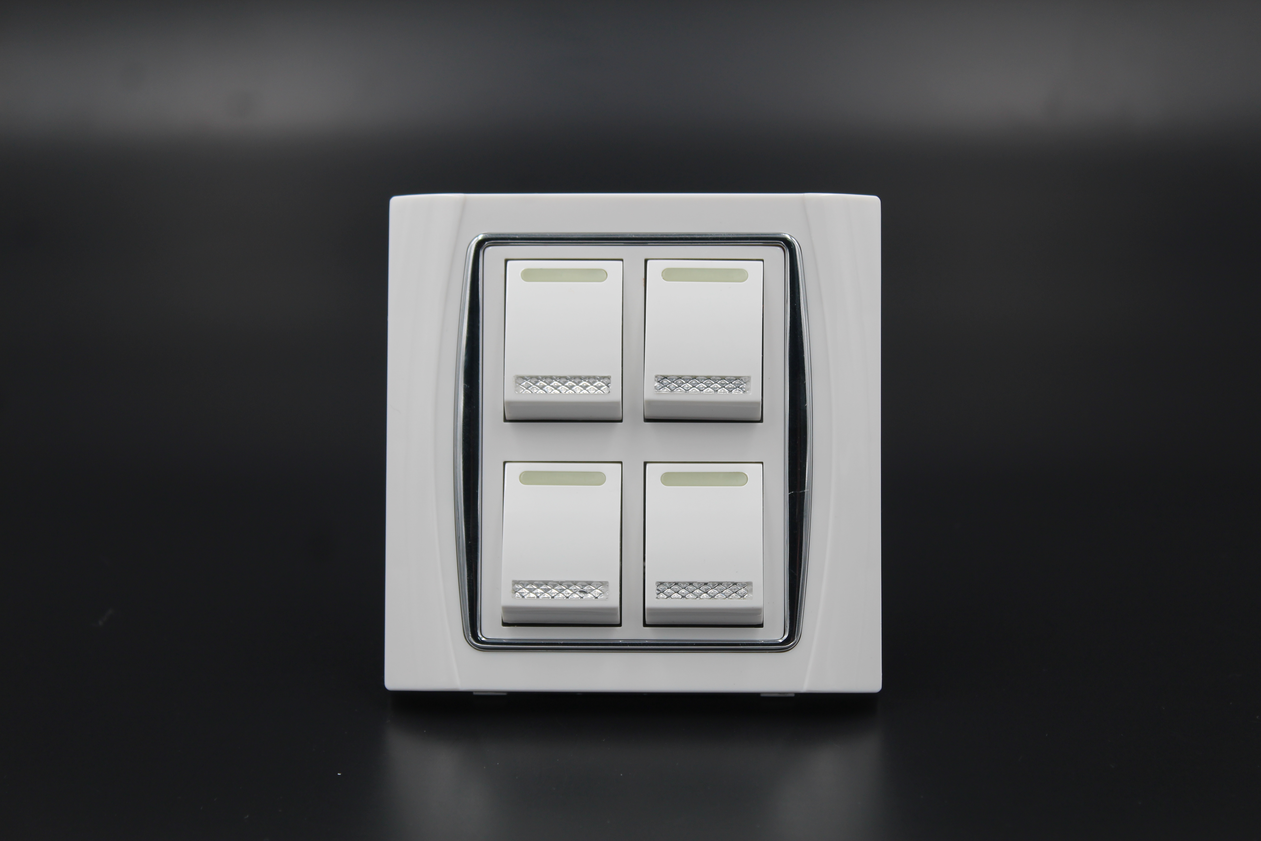 Key Card Power Switch and Multi-Gang Light Switch Set