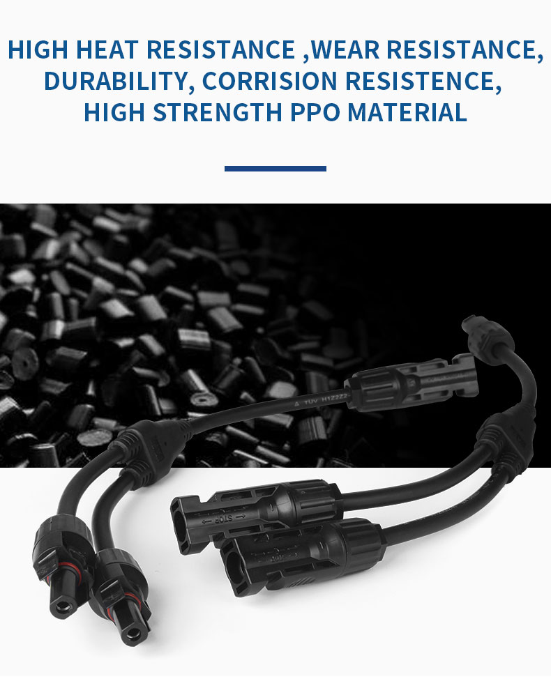 PPO material connector durability details