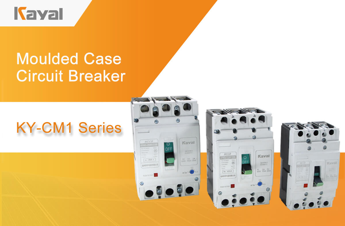 Molded Case Circuit Breaker unit showing front profile