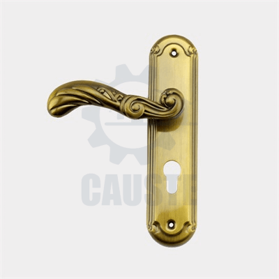MCF color iron plate aluminum handle door locks - Image 3