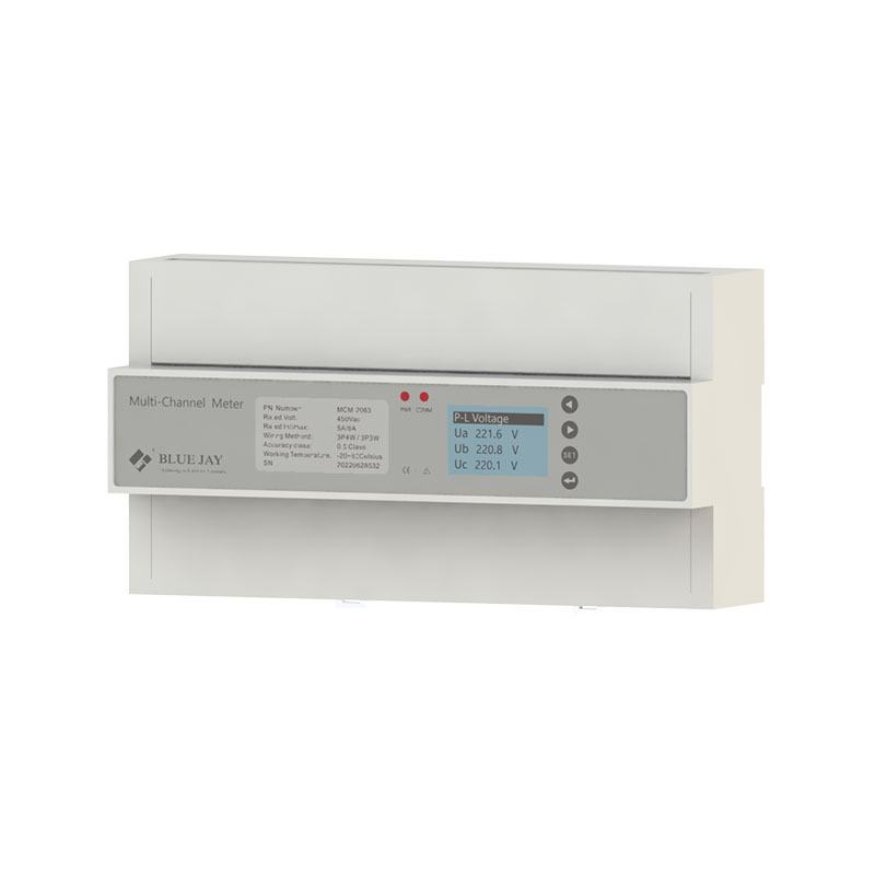 MCM2601 60Hz 120V Energy RS485 Digital Din Rail Three Phase Single Phase Electric Power - Image 3