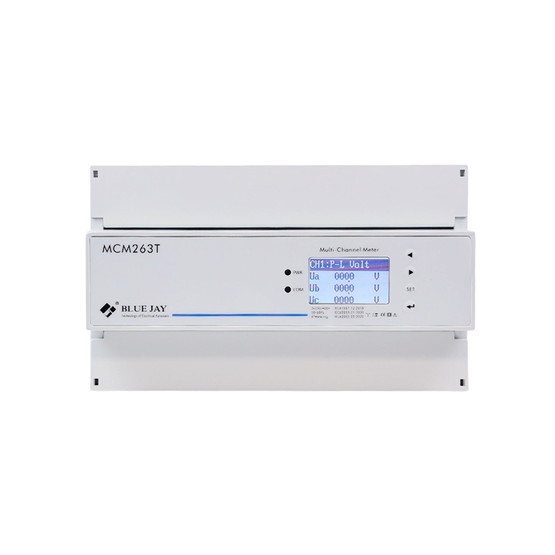 MCM263T Three Phase Lcd Electronic Power Din Rail Kwh Energy Meter - Image 2