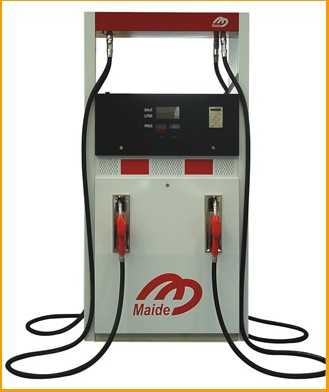 Fuel Dispenser with Meter and Automatic Nozzle
