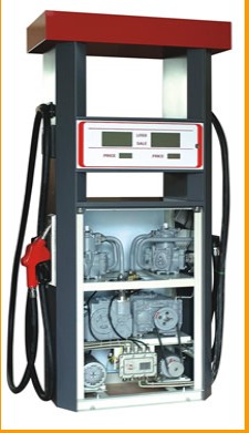 Fuel Dispenser with Meter and Pump