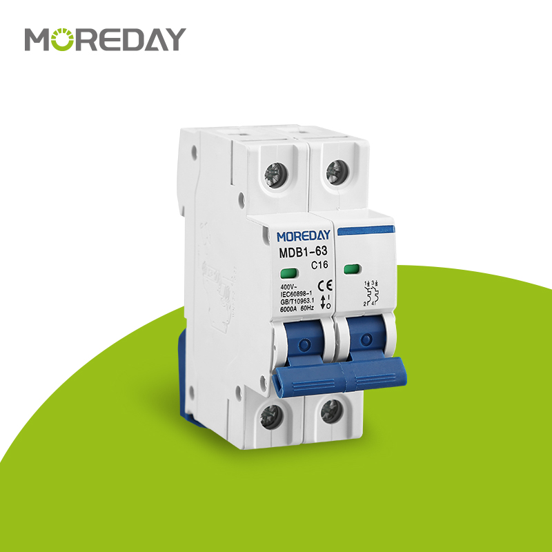 MDB1-63 1P 2P 3P 4P 6KA 10A-63A 230V 400V B C curve  Electrical Miniature Circuit Breaker - Image 3