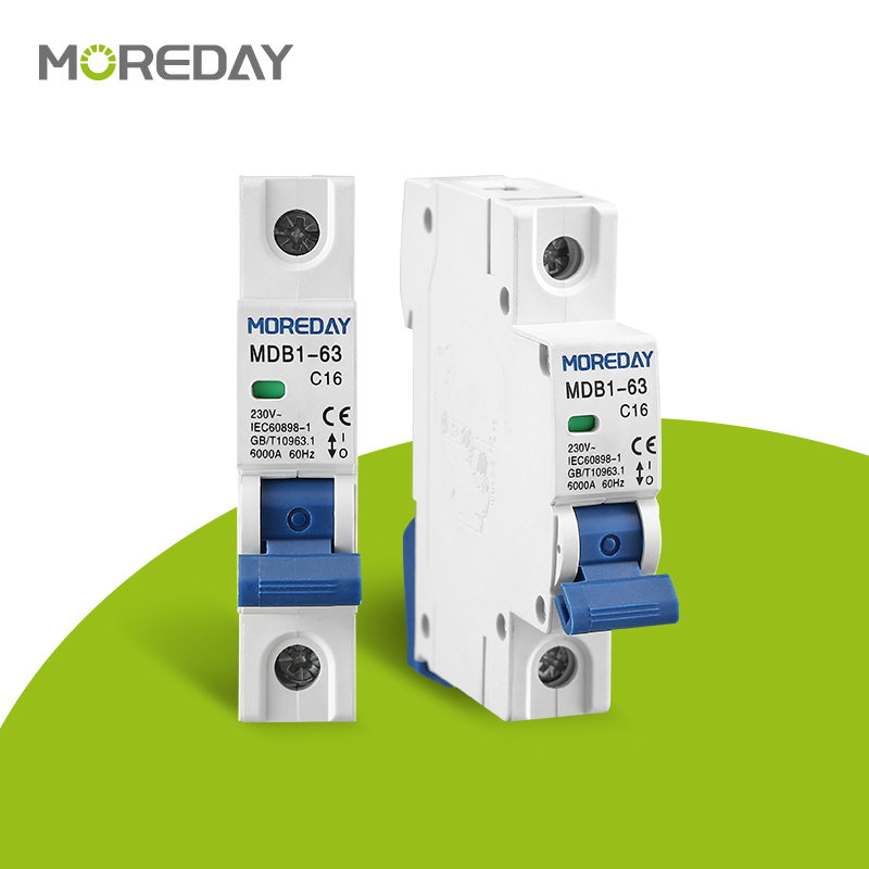 MDB1-63 1P 2P 3P 4P 6KA 10A-63A 230V 400V B C curve  Electrical Miniature Circuit Breaker - Image 2