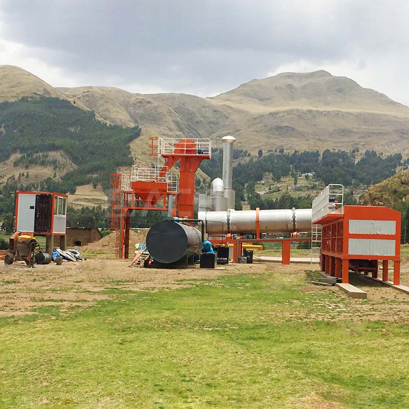 Mobile Asphalt Drum Mix Plant