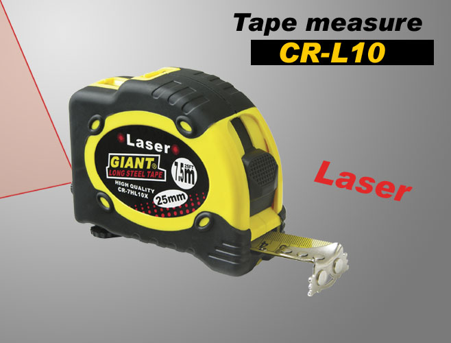 Laser Guided Steel Tape Measure