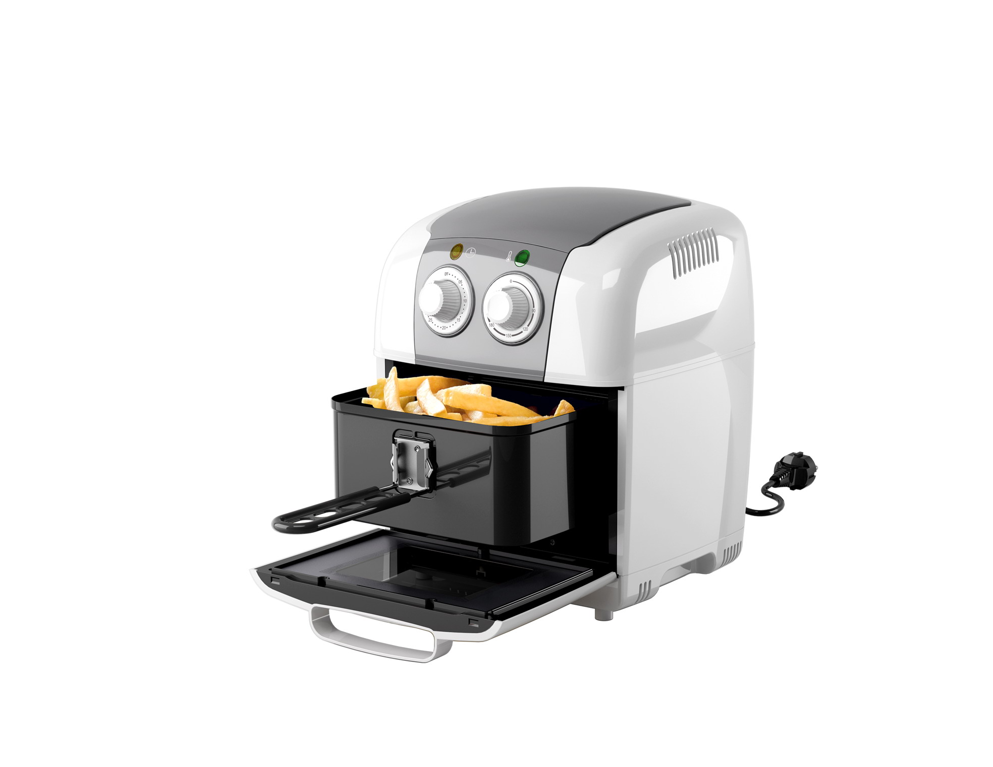Mechanic air fryer with 3.3L basket & visible window,toaster air oven,dishwasher free - Image 3