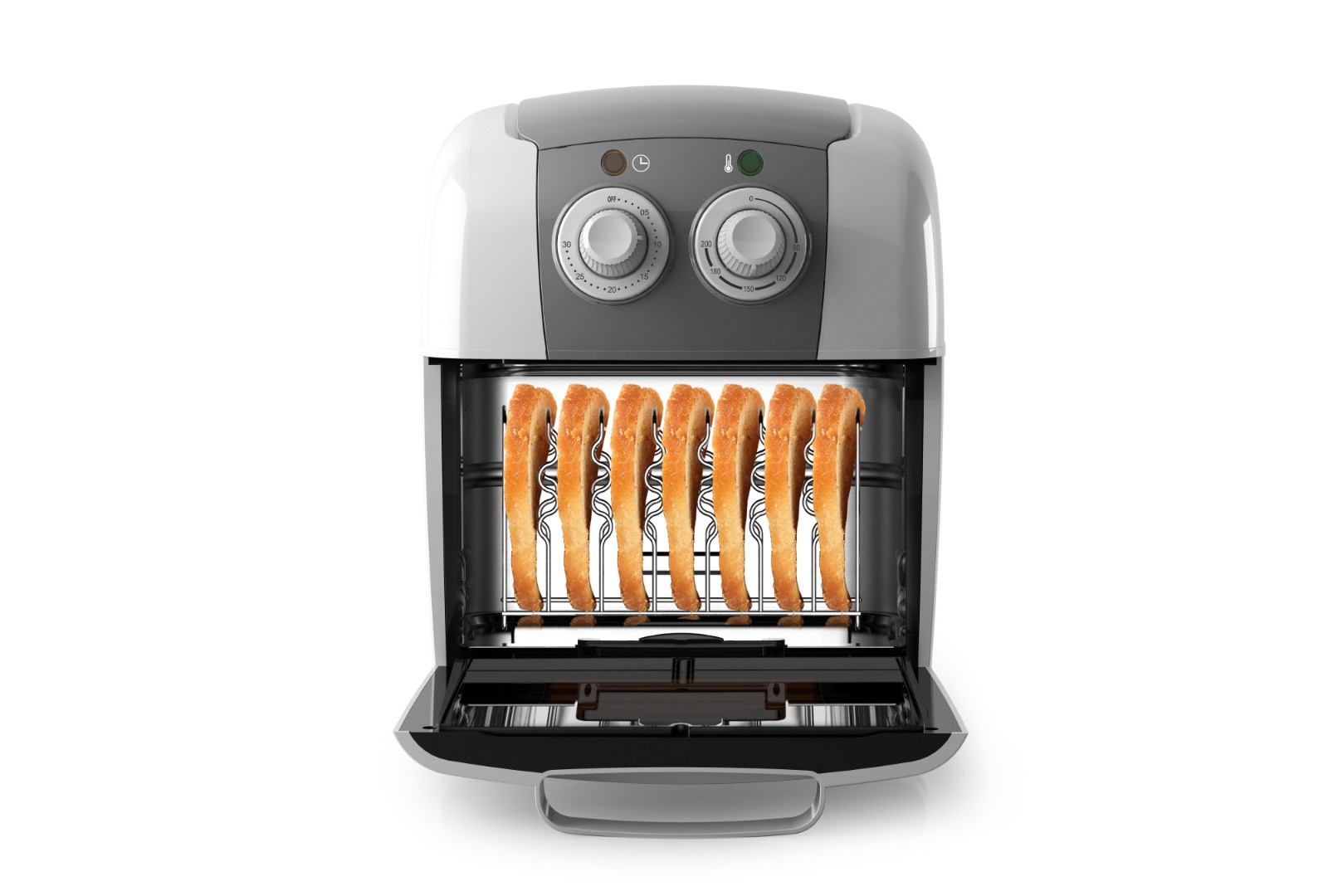 Mechanic air fryer with 3.3L basket & visible window,toaster air oven,dishwasher free - Image 2