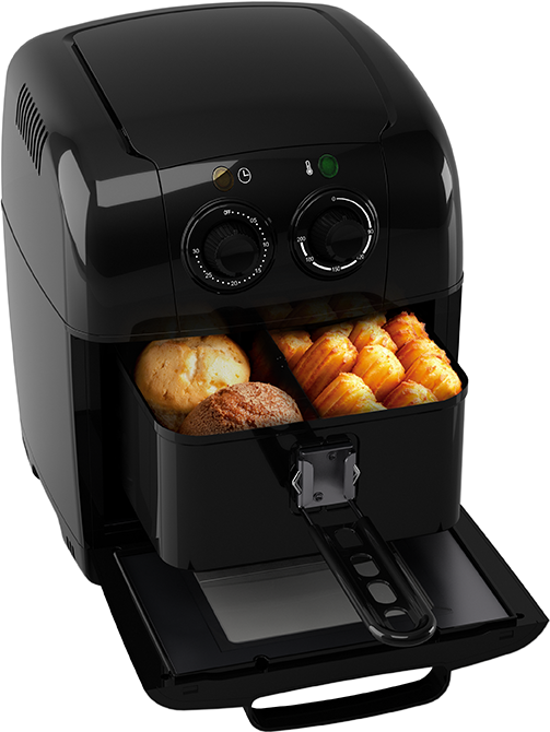 3.3L Toaster Air Oven with Visible Window