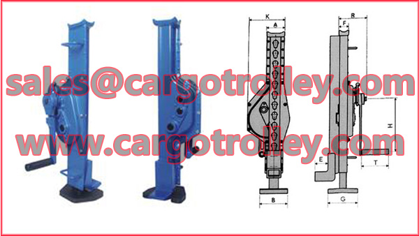 Mechanical jack details with price list - Image 2
