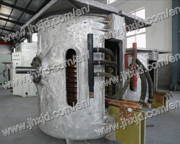 350kg Medium Frequency Induction Furnace for Metal Melting
