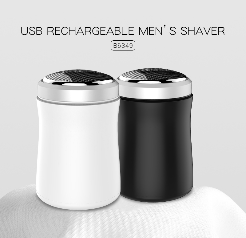 Compact USB Rechargeable Men's Shaver