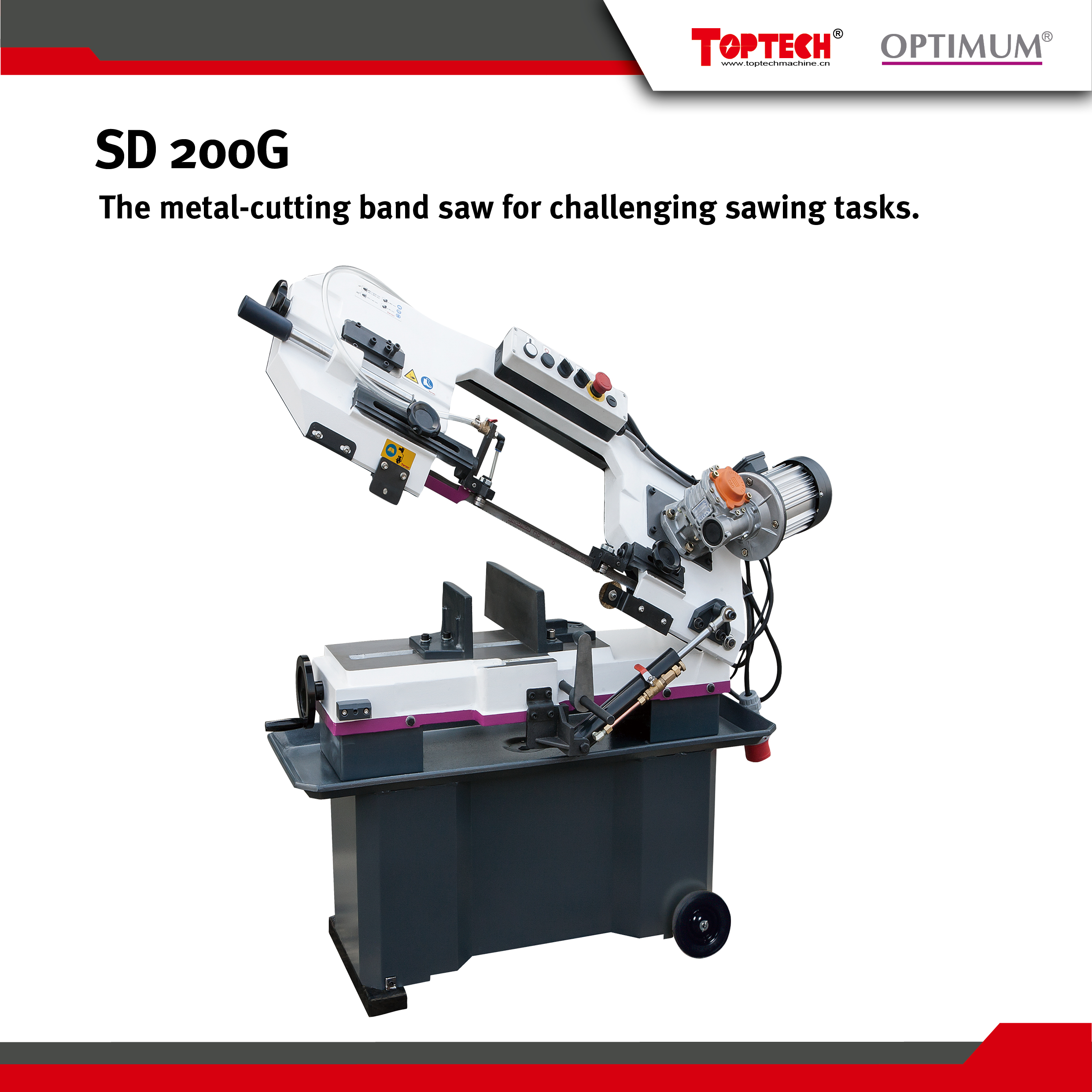 METAL BAND SAW SD200 - Image 3