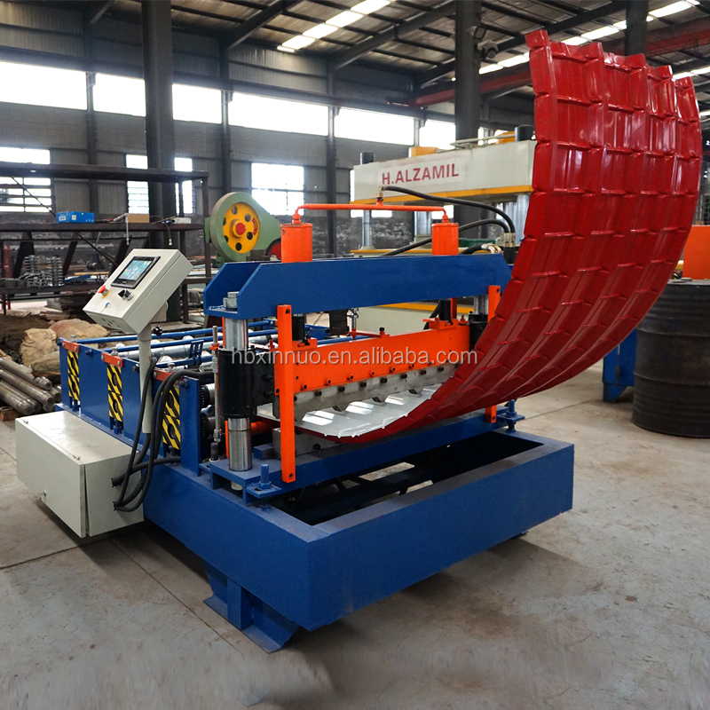 Heavy-duty steel frame of the curving machine