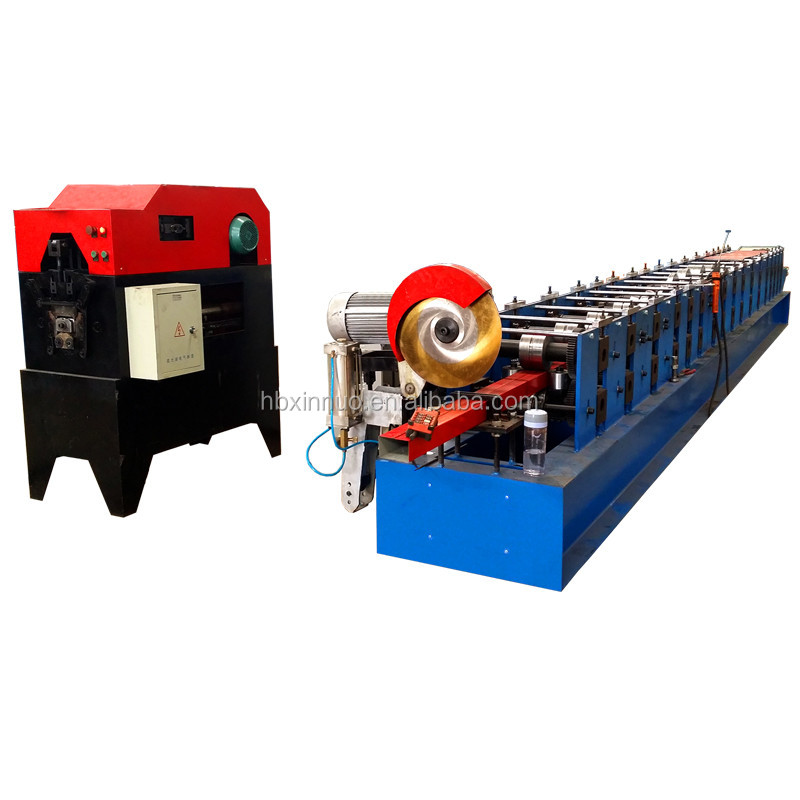 Control panel interface for roll forming machine