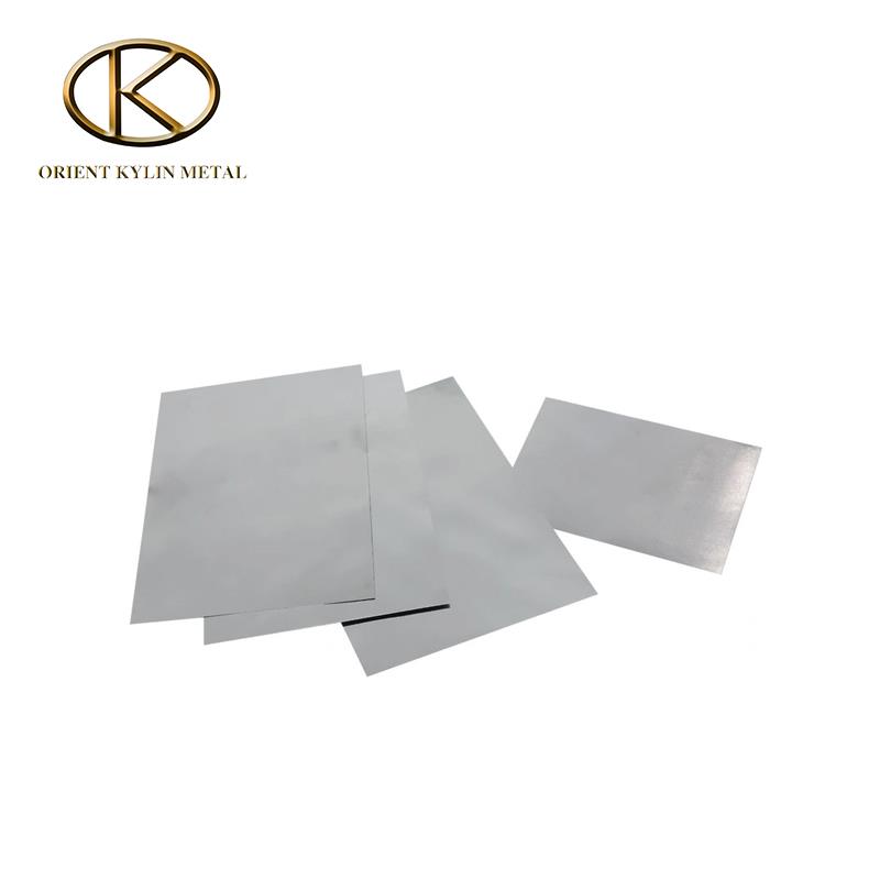 Metal Material W1 W2 Tungsten Sheet Plate Alkaline Wash Surface for Heat Bodies - Image 2