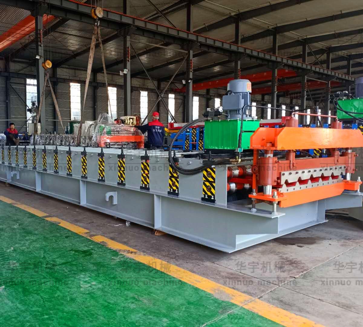 Trapezoidal Metal Roofing Sheet Roll Former