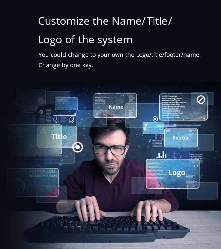 Customizable software dashboard interface