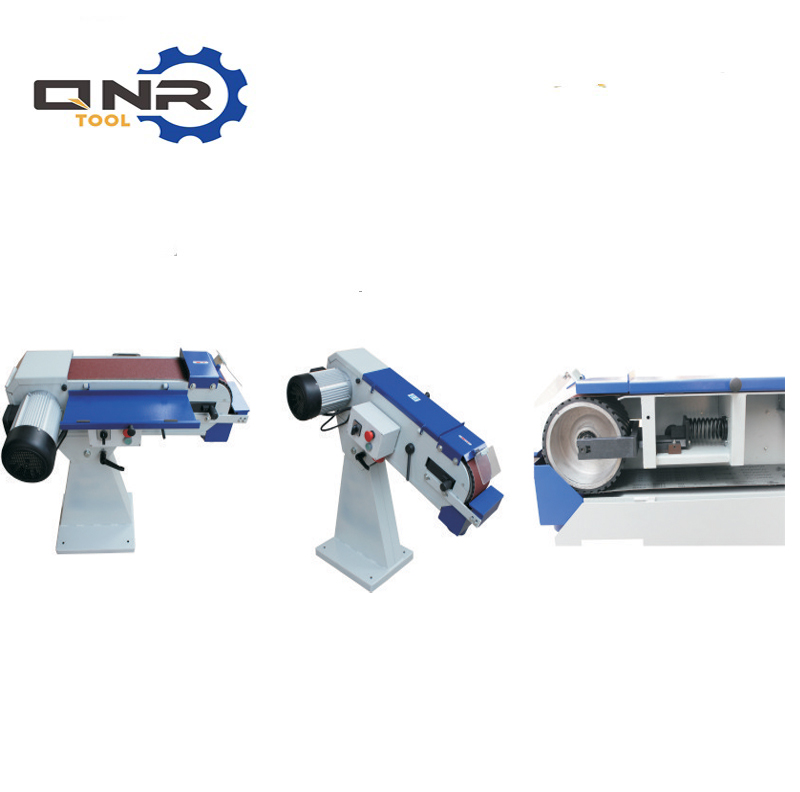 Metalworking Belt Sander with Tilting Head