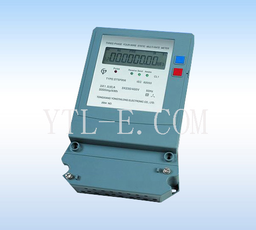 Three-Phase Four-Wire Static Multi-Rate Energy Meter