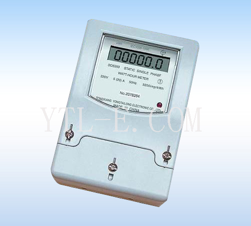Single Phase Digital Watt-Hour Meter