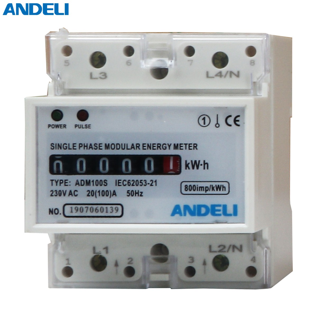 Single Phase Energy Meter