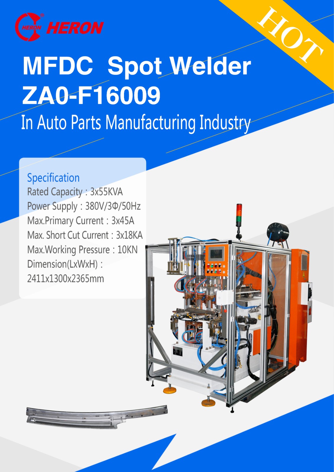 MFDC Spot Welding Machine