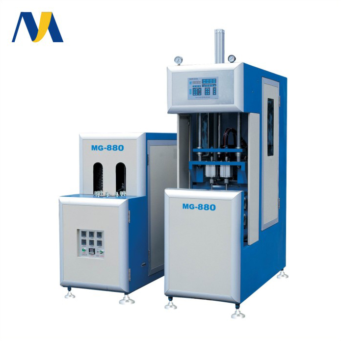 Semi-Automatic PET Stretch Blow Molding Machine