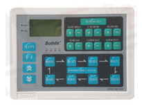 Close-up of the digital control panel