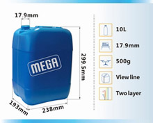 10L Two-layer industrial container