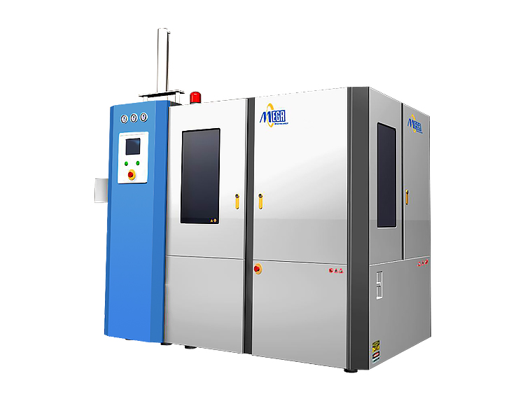 Economical stretch blow moulding machine unit