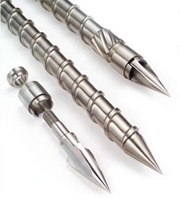 Precision-engineered screw and barrel assembly
